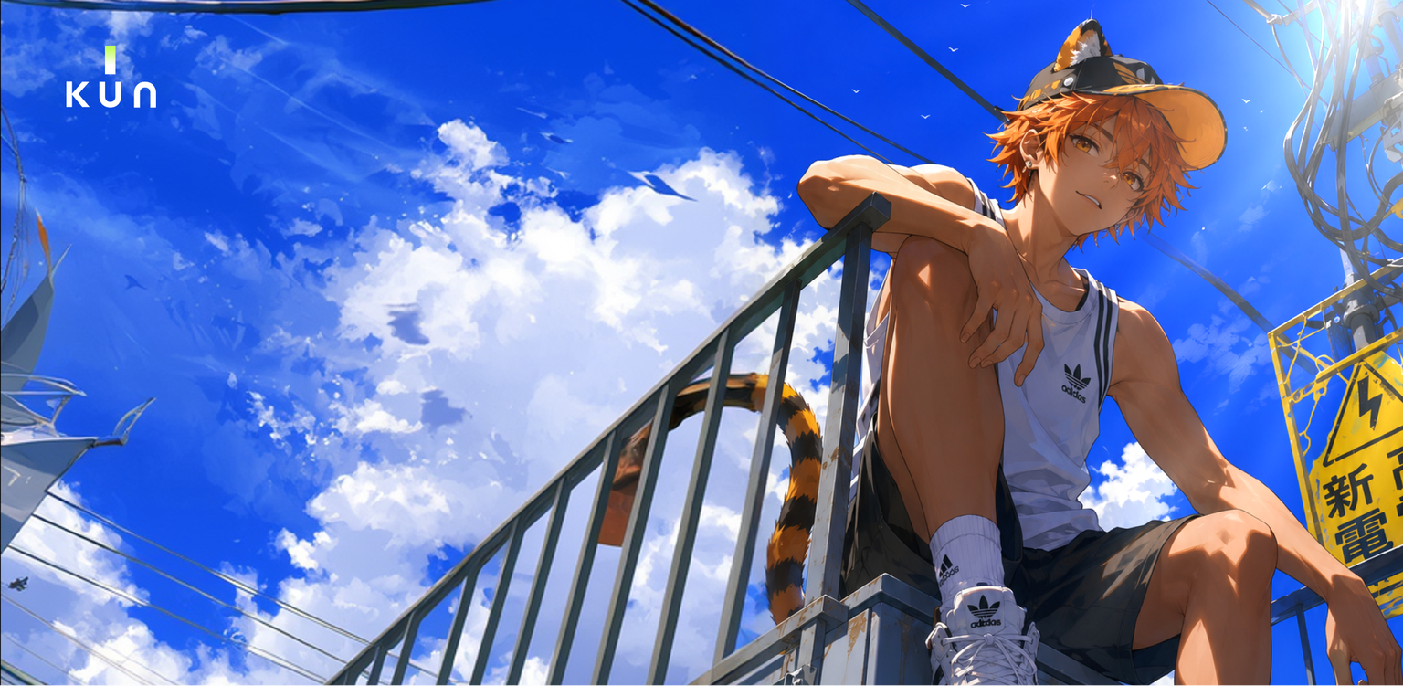 KUN anime AI companion early access banner